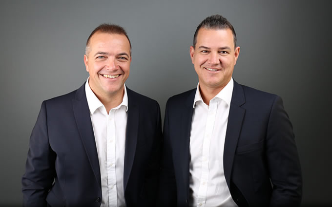 Guido Solbau (links) uns Patrick Klänhammer (rechts)