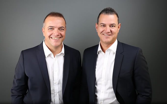 Guido Solbau (links) uns Patrick Klänhammer (rechts)